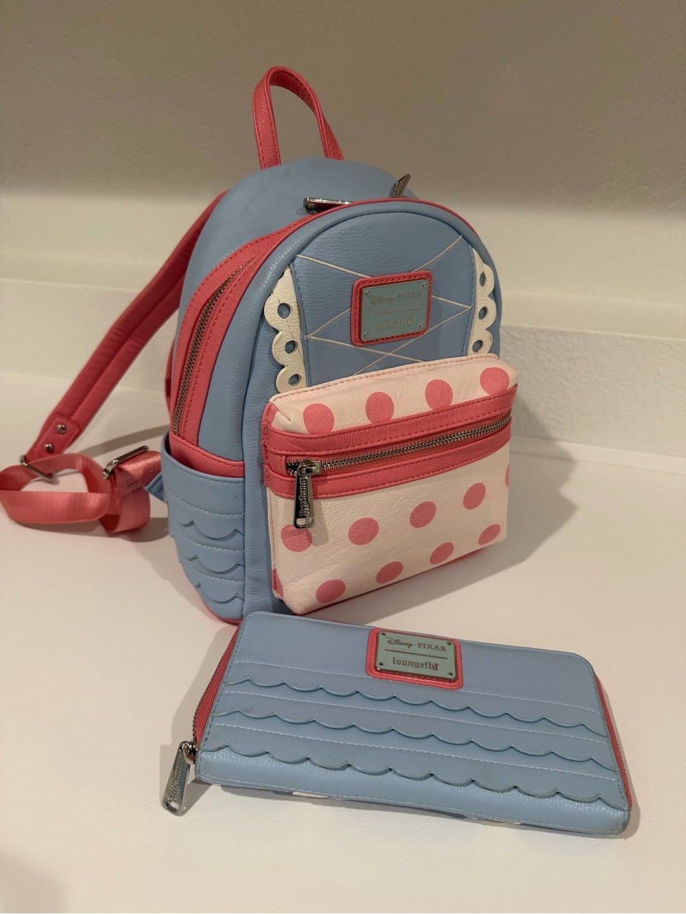 Loungefly Toy Story  Backpack with Matching Wallet